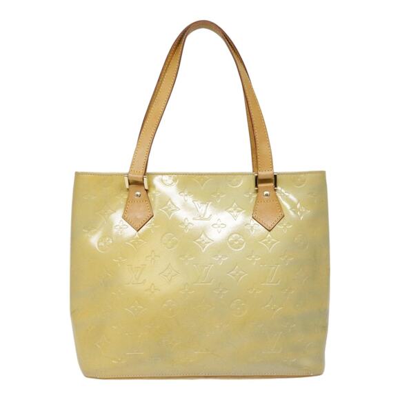 LOUIS VUITTON Monogram Vernis Houston Hand Bag Gris M91053 - Picture 3 of 13